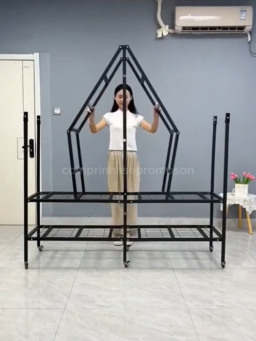 #casa #dicasdecasa #guardaroupa #quarto #quartoarrumado 