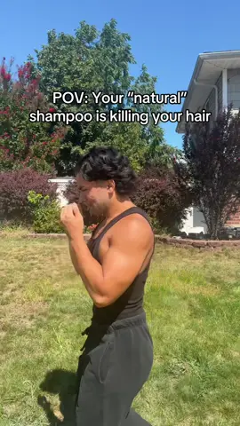most shampoo companies claim natural but actually aren’t #shampoo #hairtok #fyp 