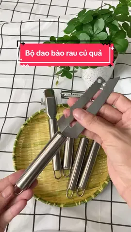 Bộ dao 5 món nạo rau củ quả #bodao5mon #daonaoraucu #bodaonaoraucu #giadung #bodaonaodanang