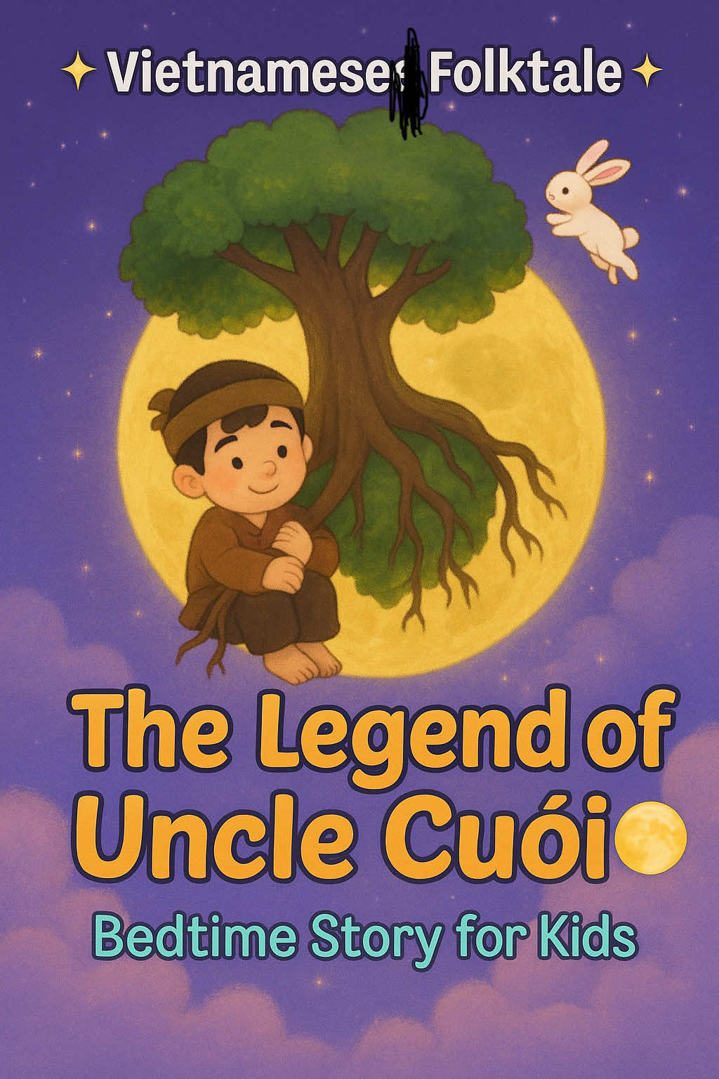✨ The Legend of Uncle Cuội 🌳🌕 | Vietnamese Mid-Autumn Tale ✨ Why do we see a tree’s shadow on the moon? 🌙 This magical folktale tells of Uncle Cuội, his healing banyan tree, and how he flew all the way to the moon. 🌳🐇✨ A heartwarming story about love, family, and cherishing what we have 💫 Perfect for bedtime & Mid-Autumn Festival nights! 🌕 👉 Like ❤️ Share 🔔 Follow for more magical stories! #VietnameseFolktale #MidAutumnFestival #UncleCuoi #BedtimeStory #FairyTalesForKids
