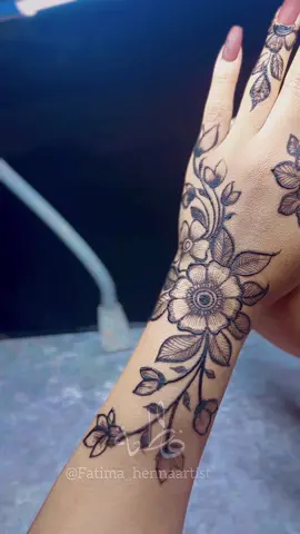 Easy 1-Minute Henna Tutorial for Beginners #henna #hennadesign #hennatutorial
