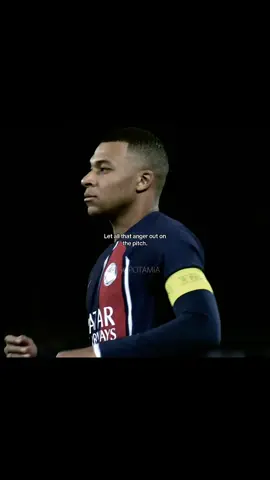 Let it out.| #football #mbappe #fact #anger #pitch 