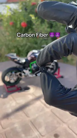 Kawasaki ninja H2r 1:6 carbón fiber 😈😈 #tiktokmademebuyit #miniboxstore #bike #kawasaki 