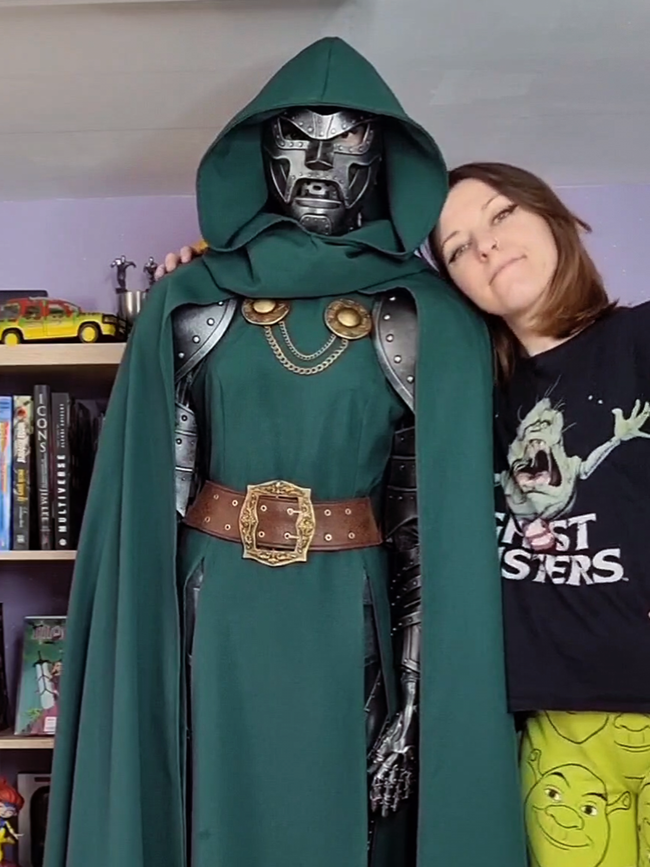 (Un)dress my mannequin with me ! #DrDoom #Cosplay #Doomsday @Marvel Entertainment #DoctorDoom #robertdowneyjr 