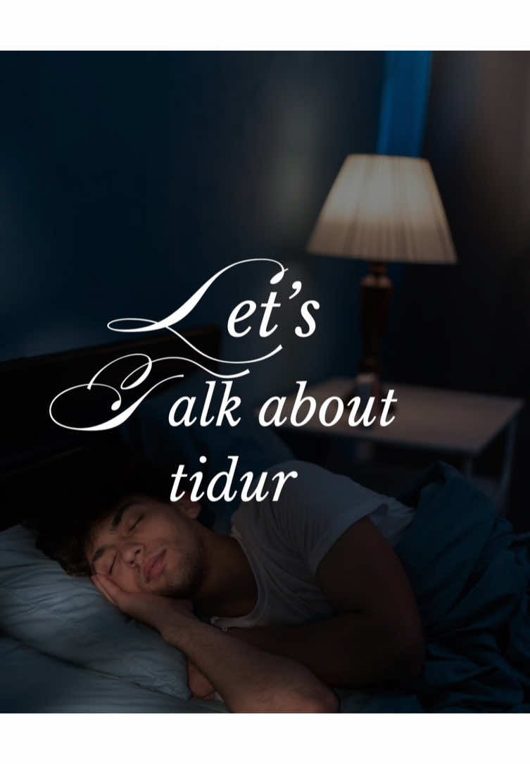 let’s talk about tidur pentingnya tidur cukup biar mood, fokus, dan energi tetap stabil, jangan remehkan kualitas tidurmu ya. #tidurcukup #sehatmental #energistabil #anakyangpeduli #hidupsehat    