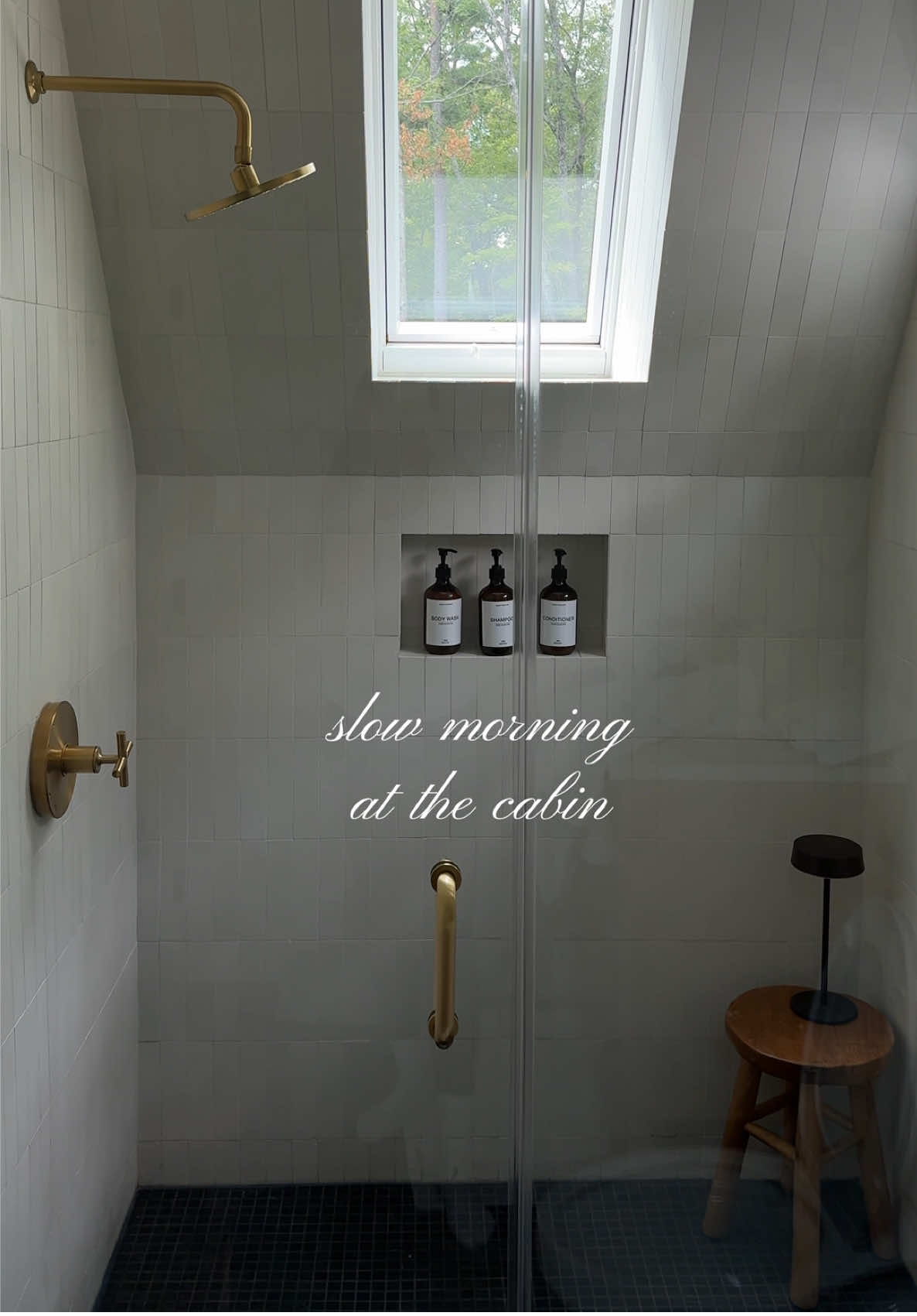 nothing beats a peaceful morning in upstate ny 🪵🧺🧸☕️ #cabininthewoods #morningroutine #weekendgetaway #upstateny #cozyathome 