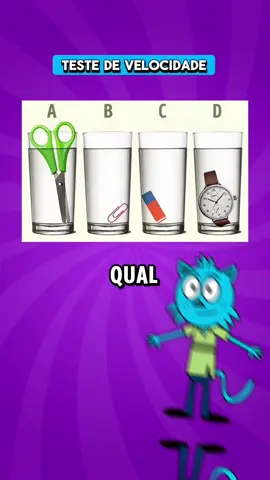 Teste de velocidade! 🤔 #teste #quiz #enigma #quiztime #quizchallenge #velocidade #fyp