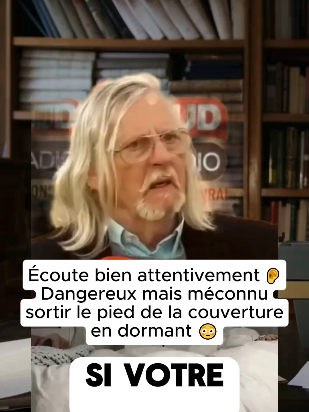 Dangereux mais méconnu : sortir le pied de la couverture en dormant #fyp #shilajit #nourriture #santé #france