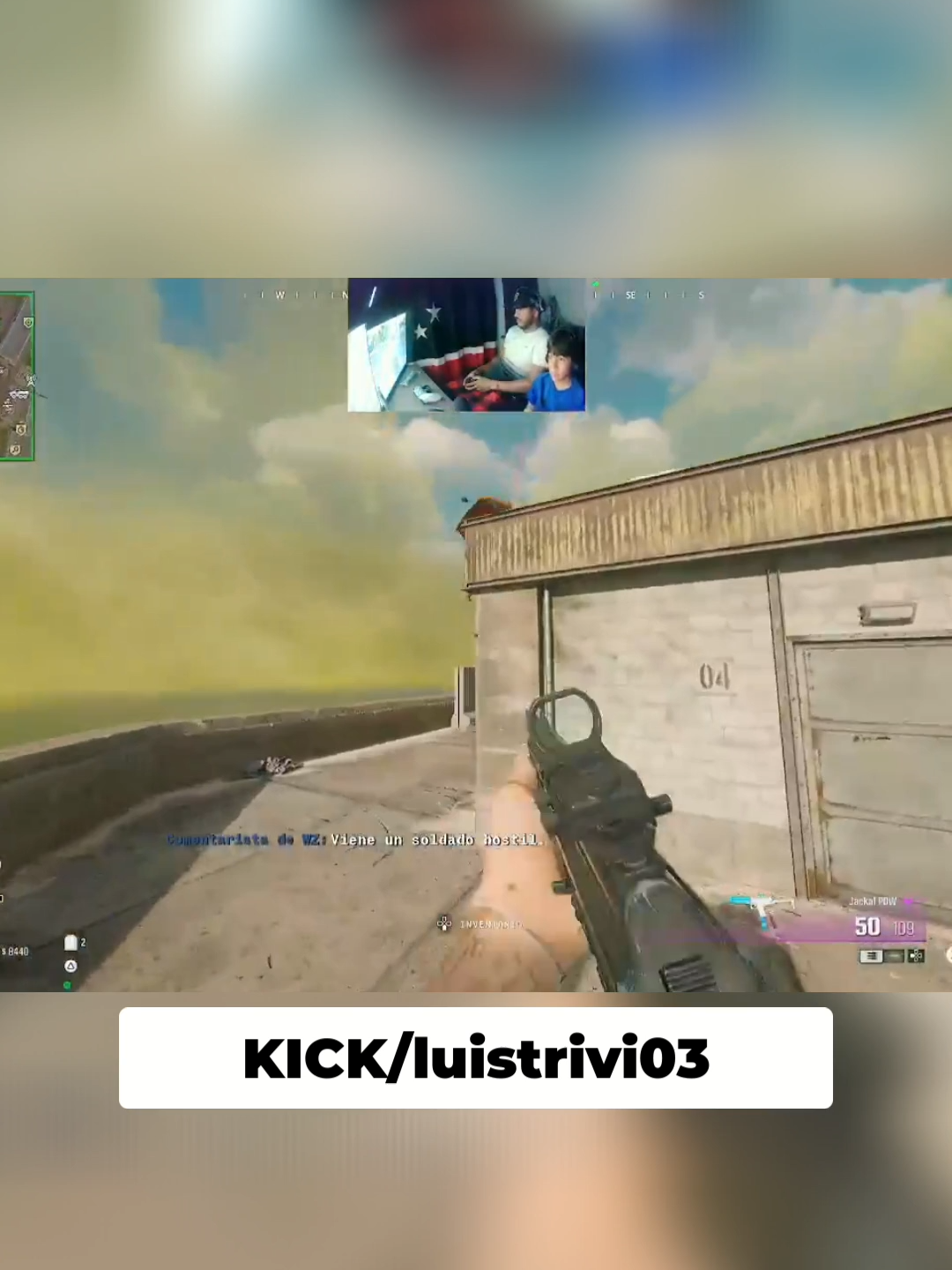 Primer clip de LOS WEROS..... Santi sacando su prime que estaba dormido #warzoneclips #papaehijo #papa#hijo #gamingmers