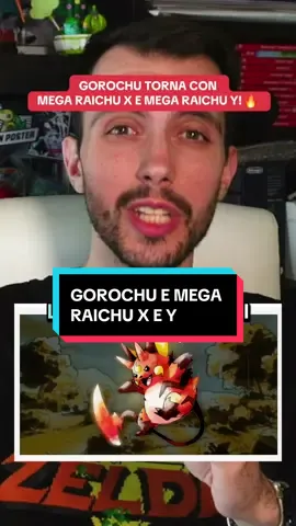 GOROCHU È VIVO grazie a MegaRaichu X e Y! Vi piacciono le nuove mega del DLC di Leggende Pokémon: Z-A? 🔥 #pokemonza #pokemon #raichu #gorochu #pokecommunity  