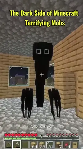 The Dark Side of Minecraft: Terrifying Mobs #MinecraftHorror #ScaryMinecraft #MinecraftMobs #MinecraftEdits #GamingCommunity