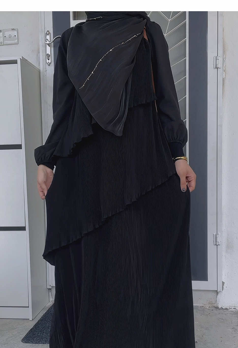 Dress macam ni paling senang, loose & comfy. Favourite! 🖤 #dresszanzea #maxidress #muslimahoutfit #zanzea #dresscantik 