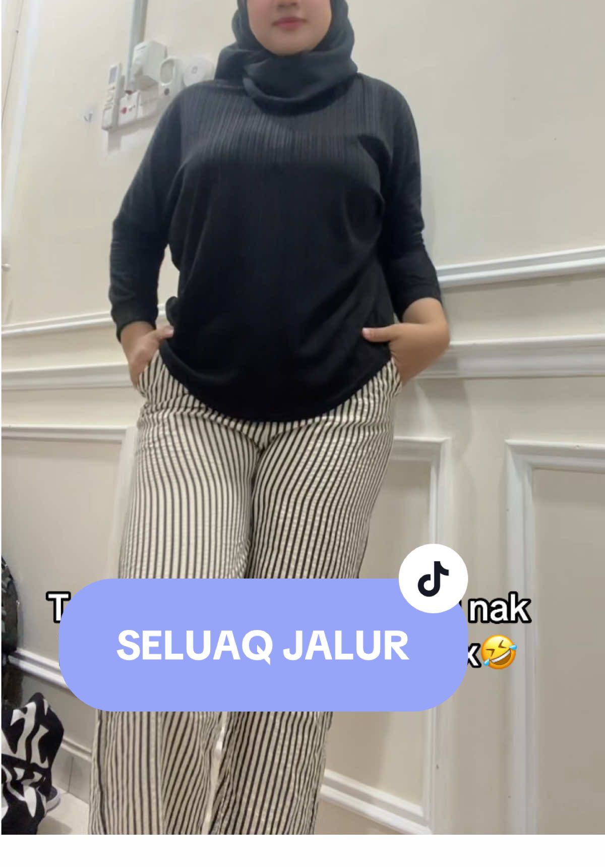 #seluarjalur #eyfaafiqa 