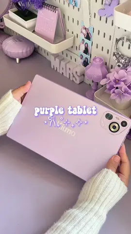 KIUMO TABLET IN COLOR PURPLE!!!! OMYGOSSSHHH I AM SO HAPPY TO FINALLY HAVE THIS!!! 😭💜 #kiumotablet #tabletforstudent #tabletforschool #affordabletablet #purpletablet 