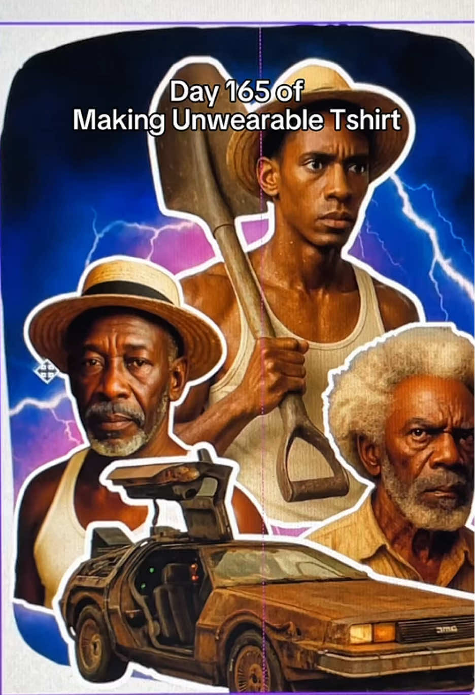 Let’s go back in time! 🕰️  #shirt #design #graphictees #fyp #streetwear 