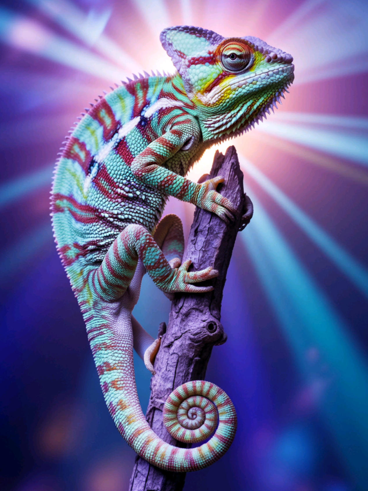 Trippy Chameleon 🦎