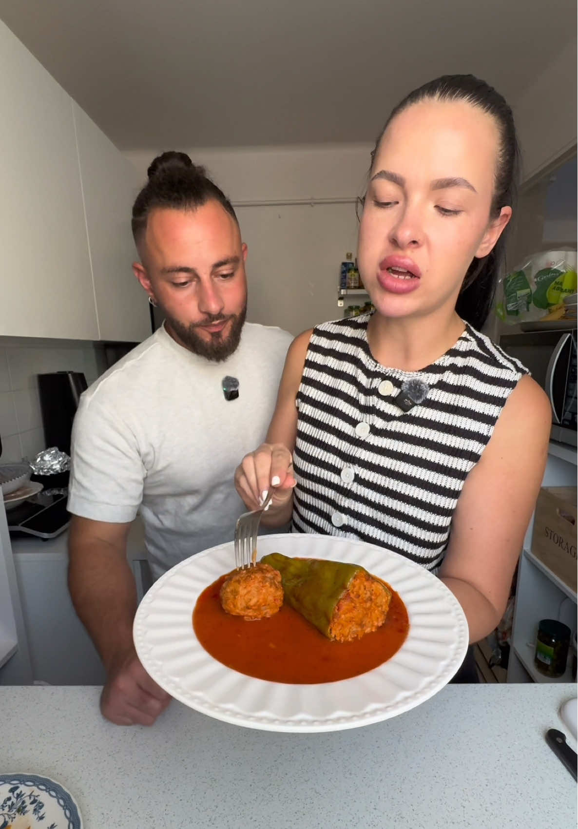 Je lui fait goûter 2 nouveaux plats slovaque 😍 Qui veut les recettes ? 