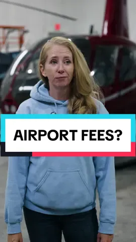 Do you have to PAY to land at an airport? #aviation #helicopter #helicopterpilot #airport 