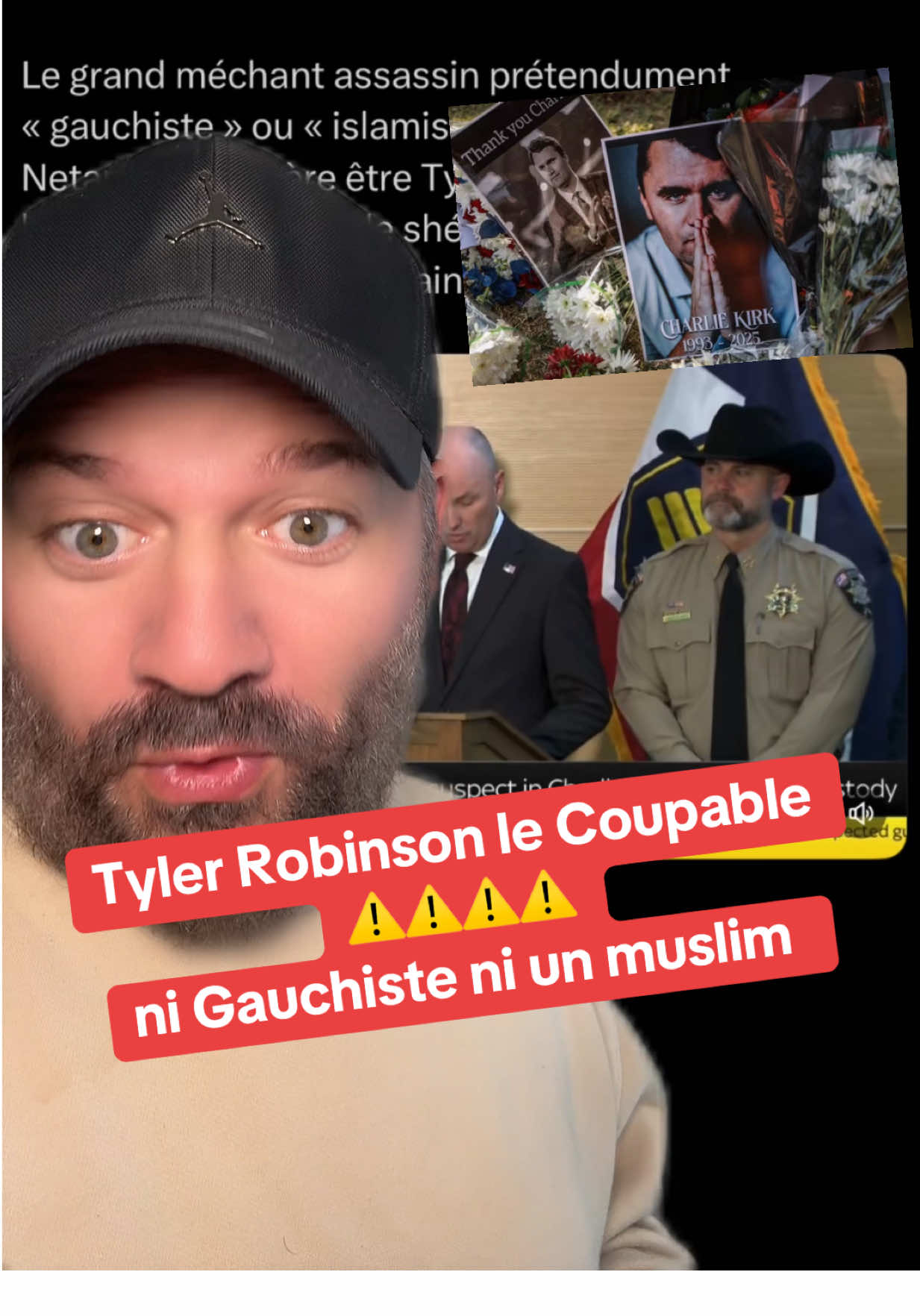 Le vrai coupable l’assassinat de Charlie Kirk c’est Tyler Robinson #coupable #tylerrobinson #mormon 