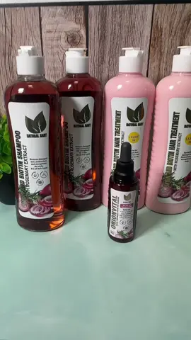 Todo este combo por un precio increíble shampoo de cebolla romero y biotin #shampooandconditioner #shampoo #dealsforyoudays #tiktokshop #navidadentiktok @Natural Sant USA 