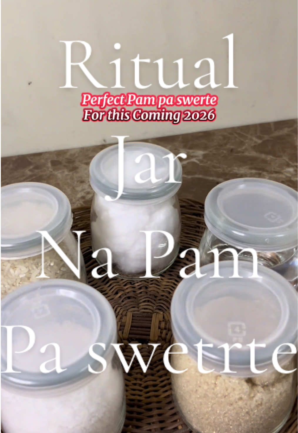 Gusto mo bang simulan ang 2026 mo na masagana?eto na yung Ritual Jar para sayo. #creatorsearchinsights #ritual #jar #newyearritual #pampaswerte 