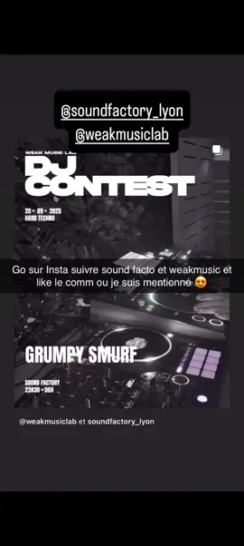 #collage avec @🤟  🔥 Yo la famille ! 🔥 Je viens de checker le line-up au Sound Factory Lyon et Wick Music Lab… et je vous promets que ça va exploser les likes ! 💣💥, donc go liker, follow et partagez les posts de @SoundFactoryLyon et @weakmusiclab ou je suis mentionné pour être sûr de ne rien rater ! 👀🎶 🎛️ On va faire vibrer Insta et TikTok en même temps 💯 #SoundFactoryLyon#WickMusicLab#DJSetL#LiveMusic   