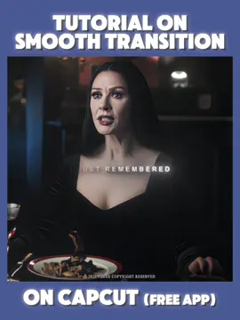 smooth transition zoom in tutorial on capcut || #capcut #capcutpioneer #editingtutorial #wednesdayedit #wednesdayaddams  intro cr: @vzear