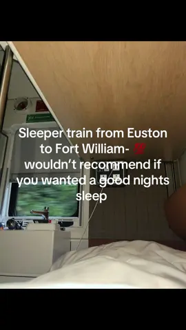 #overnighttrain #sleepertrain #scottishhighland #caledoniansleeper 