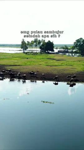 tempat yang cocok buat liburan keluarga ada disini😋 #fyppppppppppppppppppppppp #fypage #fypviral #kerbaurawa #pulausambujur 