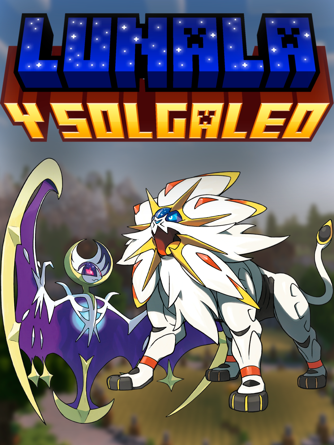 ¡Cómo conseguir a Lunala y Solgaleo en Cobblemon!#Minecraft#cobblemon#pokemon