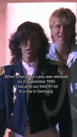 Thank you all for the amazing 40 years ! ❤️ Who will play this song this weekend ? #CheriCheriLady #ModernTalking #40yearsAnniversary #Europopmusic #80s 