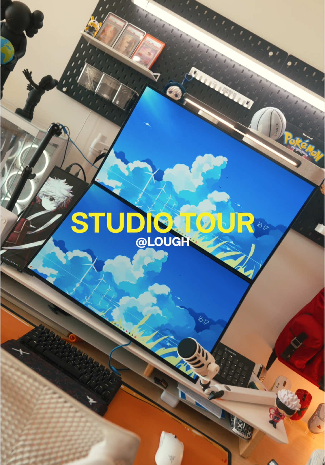 a look inside my space, full video soon #loughh #loft #studio #apartment #losangeles 