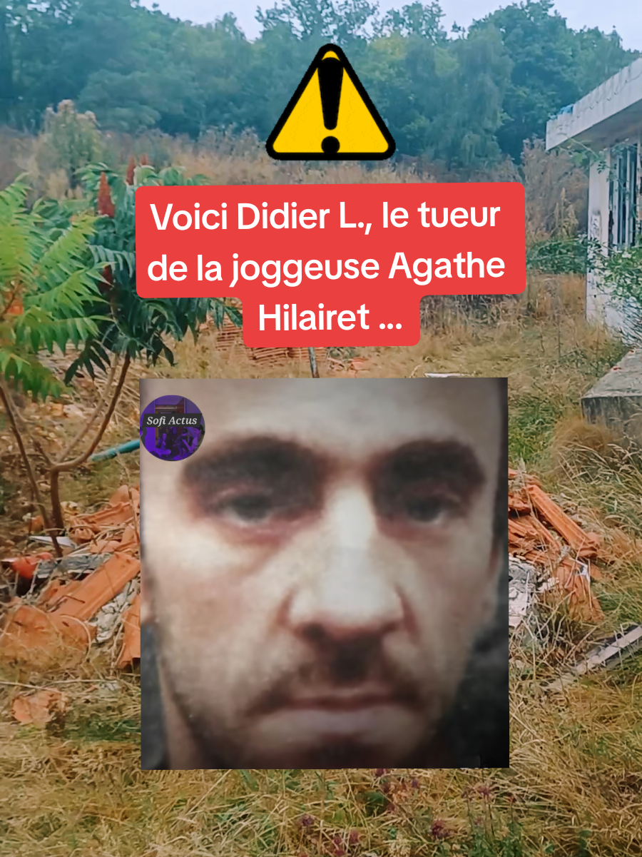 #actu #crime #didier  Didier L. est le tueur de la joggeuse Agathe Hilairet retrouvée morte le 4 Mai dans un bois . Multicidiviste tout juste sorti de prison , il vivait à quelques centaines de mètres de la jeune femme ...