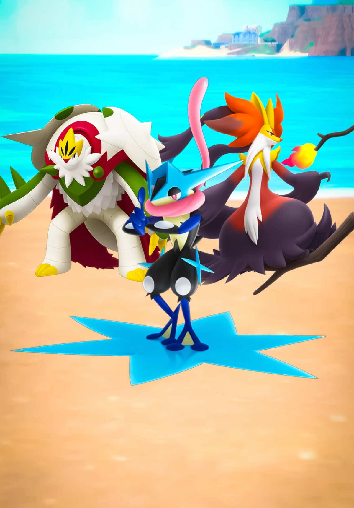 Froakie, Fennekin and Chespin evolving & megaevolving! Which is your favorite? / ¿Cuál es tu favorito? Tags: #shinypokemon #pokemon  #megaevolution  #greninja #pokemonlegendsza 