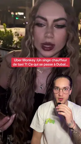 Uber Monkey :Un singe chauffeur de taxi ?! Ce qui se passe à Dubaï…⚠️#ubermonkey #dubai #etrange #histoire 