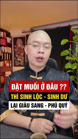 4 Vị Trí Đặt Muối Mà Nhất Định Anh Chị PHải Biết#phongthuy #sonphongthuy #phongthuyngocson #congiap