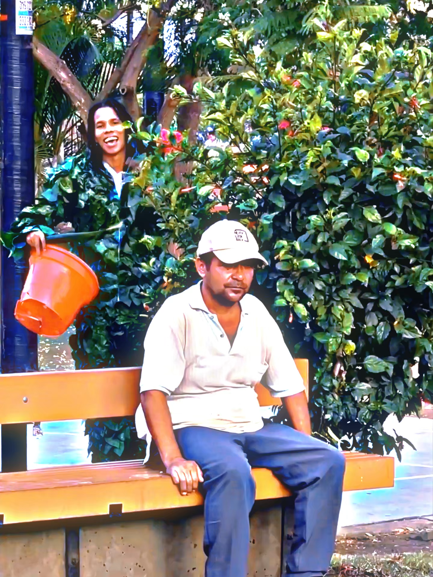 The funny cap 🧢😂 #funnytiktok #funnyprank #prankvideo #comedy #fyp