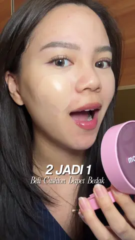 Beli cushion malah dapet bedak juga, kalo bisa 2in1 kenapa harus cari yang lain? #2in1cushion #cushionviral #cushiong2g #2in1CushionG2G #bedakkondangan 