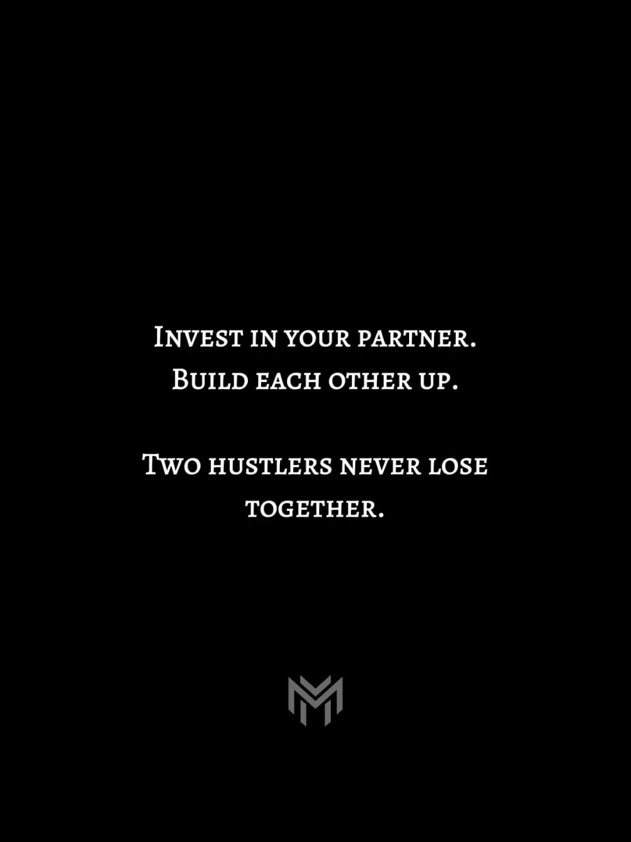 ↓ Power Couples Build, They Don’t Break Invest in your partner and elevate each other daily. Growth is multiplied when two driven people move with the same vision and discipline. ⮕ A strong partnership creates unstoppable momentum ⮕ Two builders working together never lose Build each other, grow together, and win as a team. Follow us for daily motivation, relationship growth, and success strategies. #motivation #mindset #success #discipline #partner   
