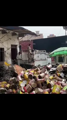 Part 1 Process of Recycling Extreme Oil Tin Boxes In Factory #amazing #process #america 