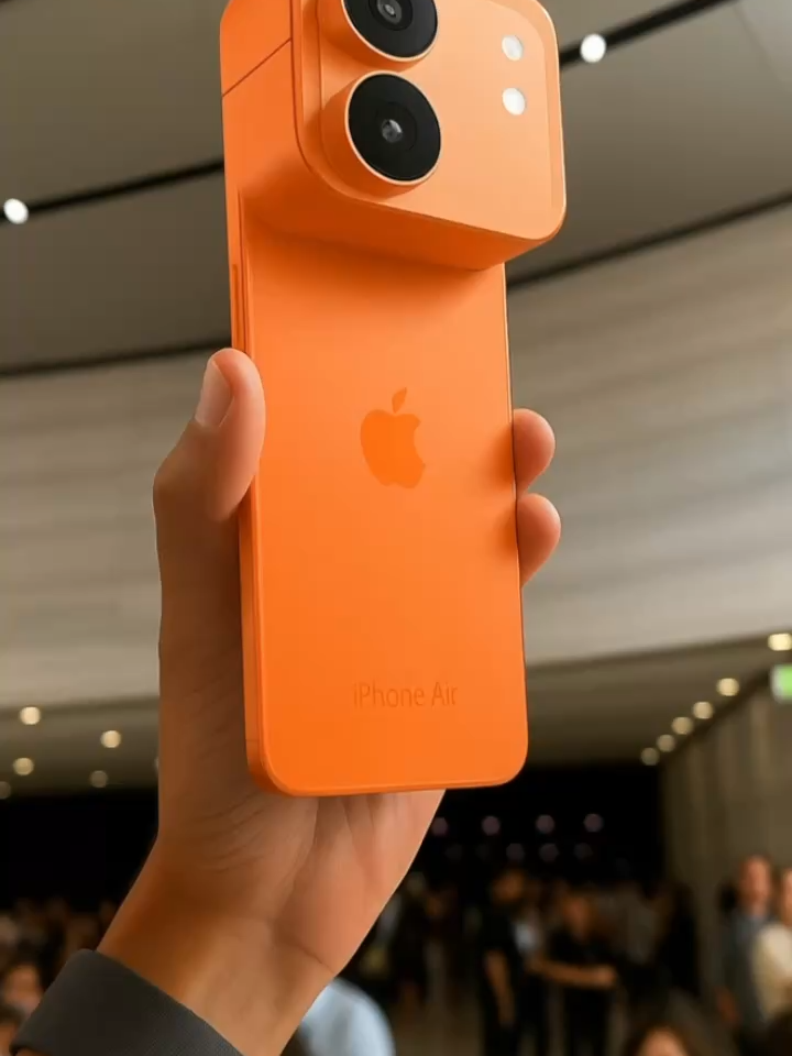 Apple: thinnest iPhone ever 📱 Also Apple: let’s make the camera HUGE 🤯😂 #relatable #iPhoneAir #AppleMeme #TechTok #FunnyTech #MemeTok #iPhone15 #GadgetHumor #ComedyTok #Trendin #iphone17