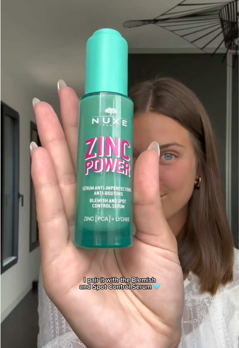 Like @Inès 🎀⚡️ fall for our Zinc Power routine ! With its fresh textures and  irresistible watermelon & mint scent, Zinc Power turns every skincare step into a moment of pleasure 🫧🩷 #Nuxe #ZincPower #ClearSkin #AntiBlemish #SpotControl #AcneProneSkin #CombinationSkin #OilySkin #Acneskincare #Acne #SkincareRoutine #Skincare #Skintok #Beauty #BeautyTok