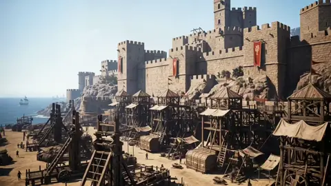 The Siege of Ascalon 1153 The Key of Egypt Falls. #Templars #Crusades #MedievalHistory #KnightsTemplar 
