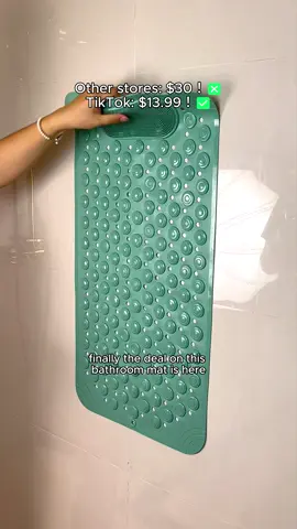 New anti-slip massage mat! Premium material, slip-resistant and easy to clean. #NonSlip #Nonslipbathtubmat #BudgetFind #AmazonAlternatives #TikTokMadeMeBuyIt