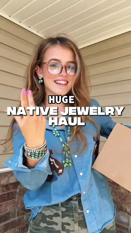 huge native jewelry haul 🤭🥹😝 #nativejewelry #handmade #nativemade #turquoise @nativecityjewelry 