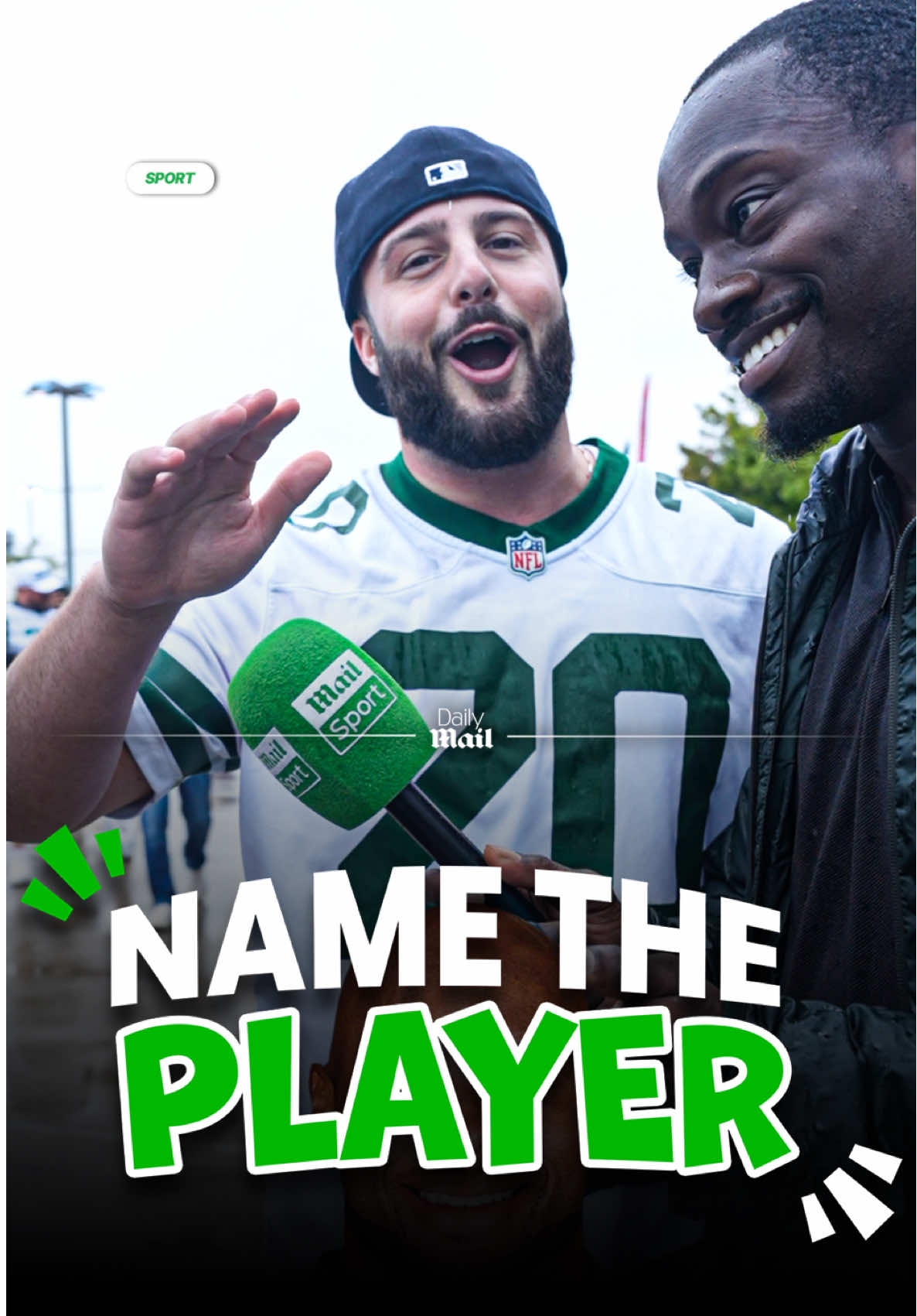 NAME THE PLAYER: New York Jets edition 🟢⚪️👀🏈 #jets #nyjets #newyorkjets #saucegardner #sports 