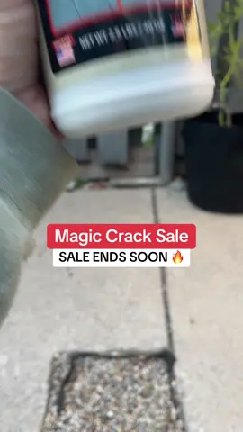 Magic Crack Filler #concrete #veteranowned #magiccrackfiller #ad  #titktokshopcreatorpicks Final price/ shipping/coupons/ discounts may differ based on your TikTok account, availability of coupons, and current promotions. Always refer to the product listing for up-to-date offers.