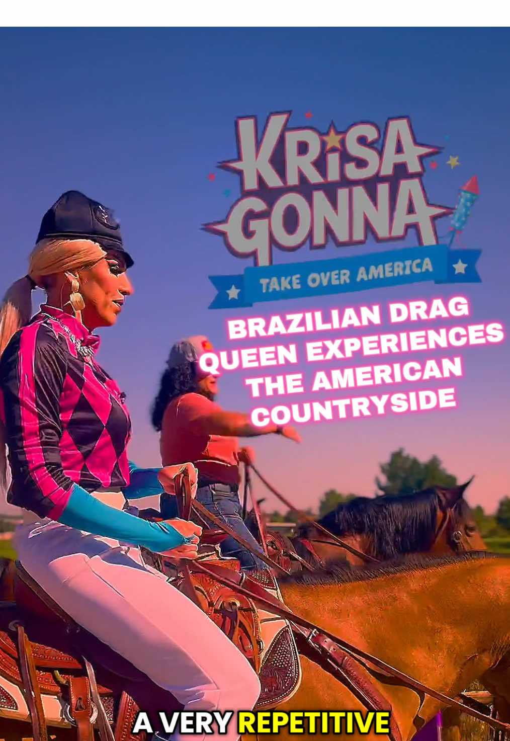 This very drag queen experienced the countryside in Colorado and besides all the fun, I got to have a candid conversation with @Maria Elaina Sings about being queer while living the country lifestyle. #countryside #america #drag #dragqueen #rodeo 