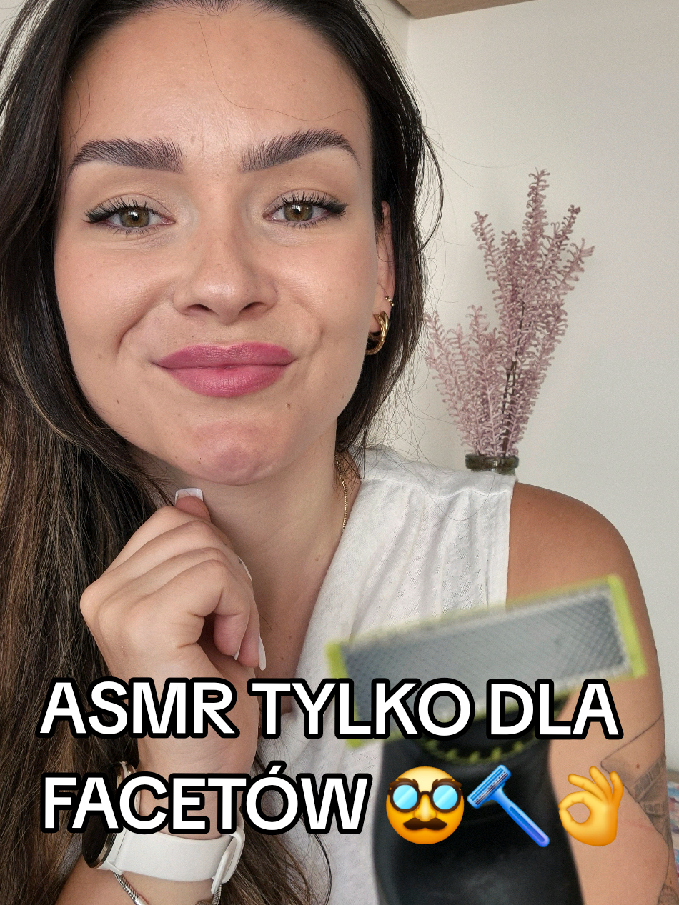 Chłopaki moje, w końcu coś tylko dla was. Miłego oglądania i słuchania ❤️🎧🎬 #asmrpolska #asmrshaving #asmrrelax #relaks #sleepasmr 