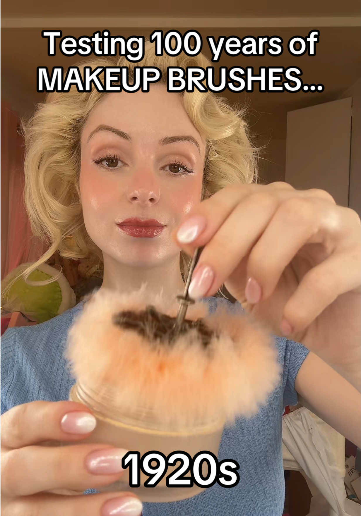 Testing 100 years of MAKEUP BRUSHES! 😍